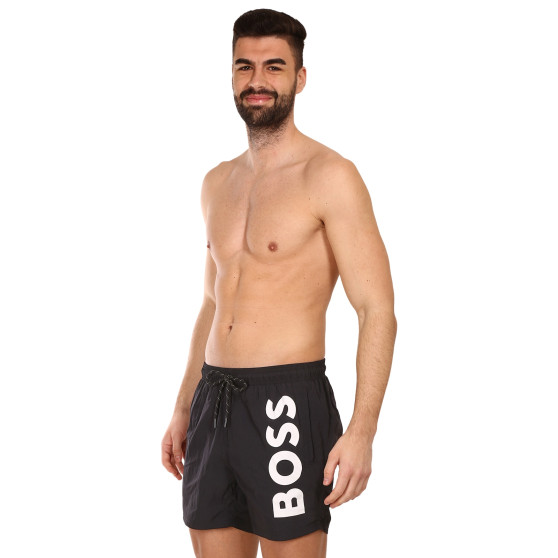 Costum de baie pentru bărbați BOSS negru (50469602 007)
