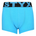 Boxeri pentru copii Styx elastic sport albastru deschis (GJ1169)