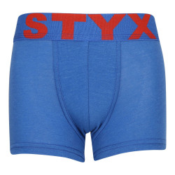 Boxeri pentru copii Styx sport elastic albastru (GJ967)
