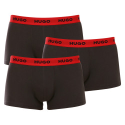 3PACK boxeri bărbați Hugo Boss negri (50469786 002)