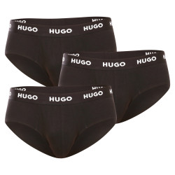 3PACK chiloți bărbați Hugo Boss negri (50469763 001)
