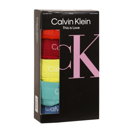 5PACK boxeri bărbați Calvin Klein multicolori (NB1348A-BNG)