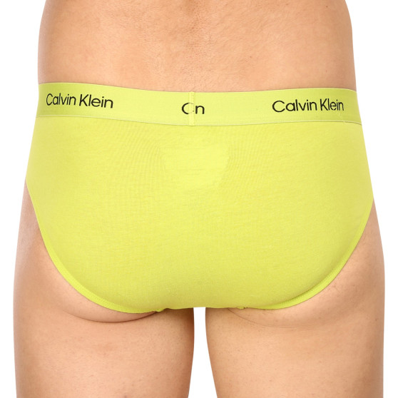 3PACK slipuri bărbați Calvin Klein multicolore (NB3527A-DY0)