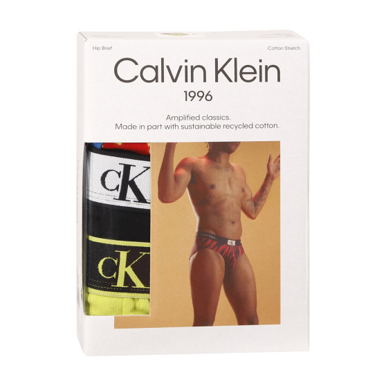 3PACK slipuri bărbați Calvin Klein multicolore (NB3527A-DY0)