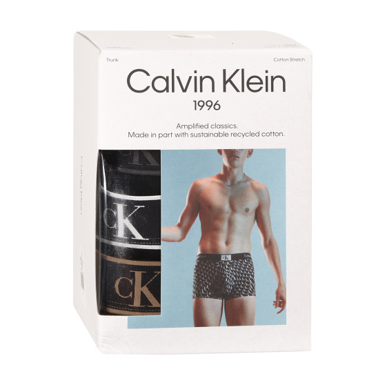 7PACK boxeri bărbați Calvin Klein negri (NB3582A-CDB)
