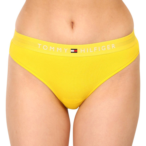Tanga pentru femei Tommy Hilfiger galben (UW0UW04146 ZGS)