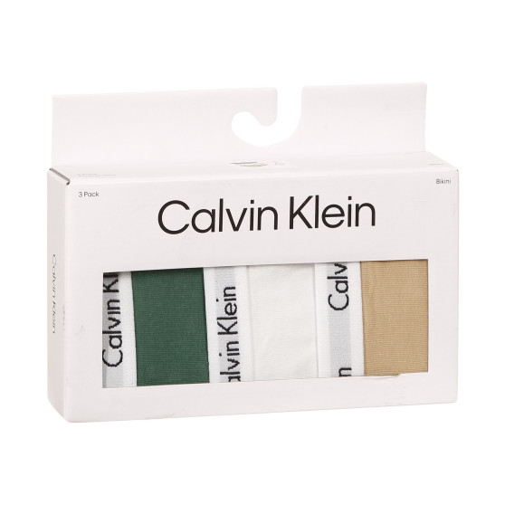 3PACK chiloți damă Calvin Klein multicolori (QD3588E-BP4)