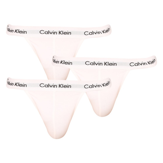 3PACK suspensii pentru bărbați Calvin Klein alb (NB2623A-100)