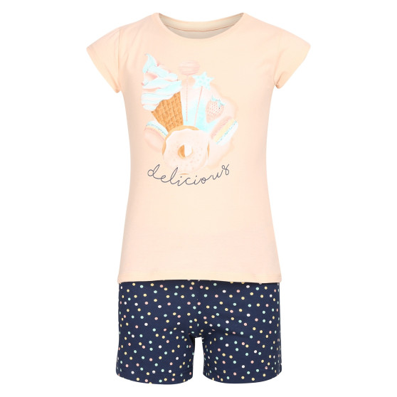 Pijamale pentru fete Cornette Young Delicious multicolor (788/99)