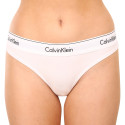Tanga damă Calvin Klein alb (F3786E-100)