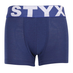 Boxeri pentru copii Styx elastic sport albastru închis (GJ968)