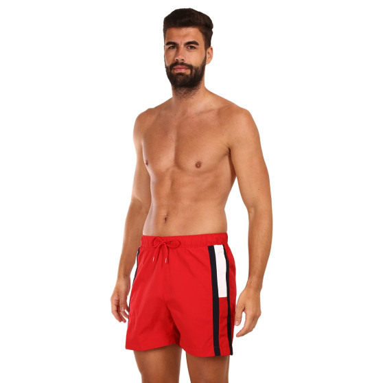 Costum de baie pentru bărbați Tommy Hilfiger roșu (UM0UM02730 XLG)