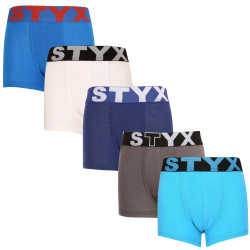 5PACK boxeri pentru copii Styx elastic sport multicolor (5GJ9681379)