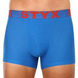 Boxeri bărbați Styx elastic sport albastru supradimensionat (R1167)