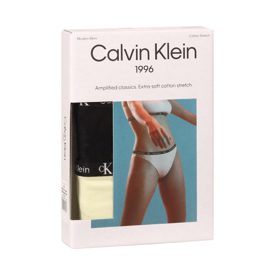 2PACK chiloți damă Calvin Klein multicolori (QD3991E-BP5)
