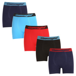 5PACK boxeri copii Gianvaglia multicolori (9803)