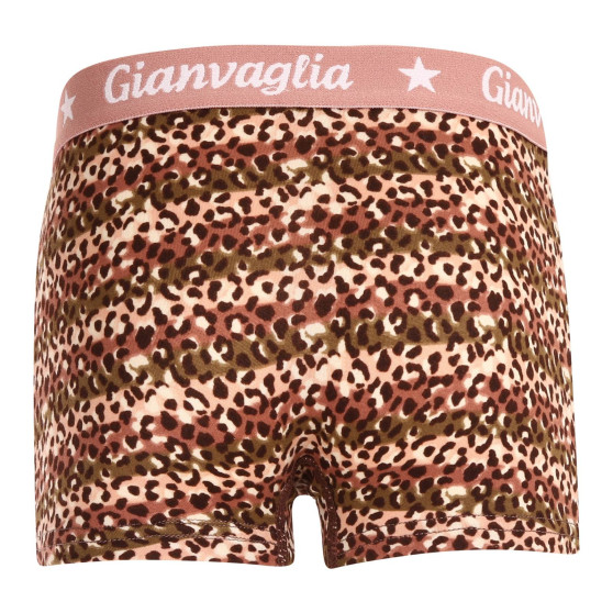 Chiloți boxeri pentru fete cu picior Gianvaglia roz (813)