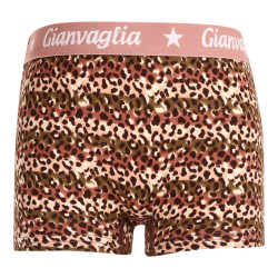 Chiloți boxeri pentru fete cu picior Gianvaglia roz (813)