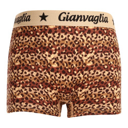 Chiloți boxeri pentru fete cu picior Gianvaglia maro (813)
