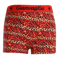 Chiloți boxeri pentru fete cu picior Gianvaglia roșu (813)
