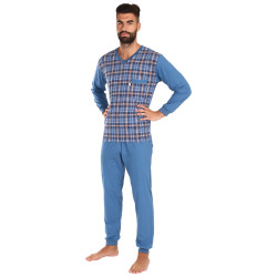 Pijama bărbați Foltýn albastră (FPD15)