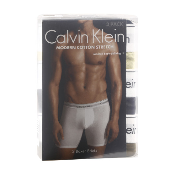 3PACK boxeri bărbați Calvin Klein multicolori (NB2381A-GW2)