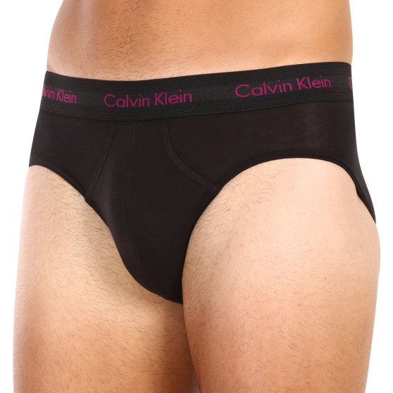3PACK slipuri bărbați Calvin Klein negre (U2661G-H50)
