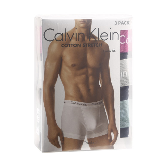 3PACK boxeri bărbați Calvin Klein negri (U2662G-H53)