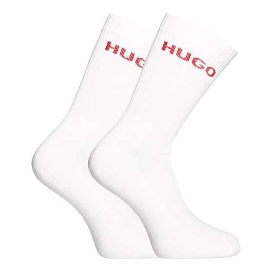 6PACK șosete HUGO înalte albe (50510187 100)