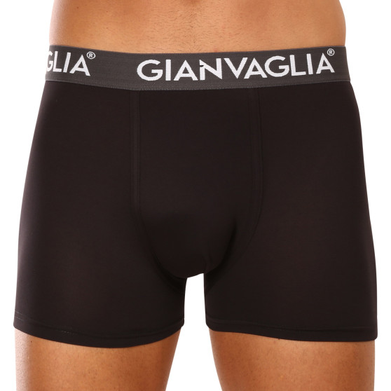 2PACK boxeri bărbați Gianvaglia negri (GVG-5007)