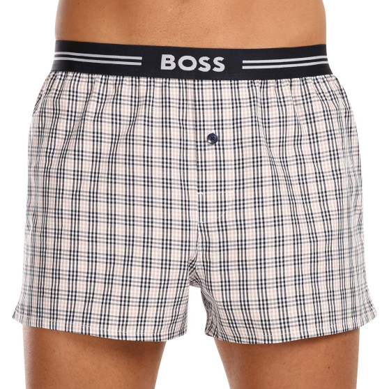 3PACK Boxeri largi bărbați BOSS multicolori (50480034 275)