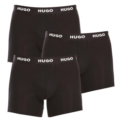 3PACK boxeri pentru bărbați Hugo negru (50492348 964)
