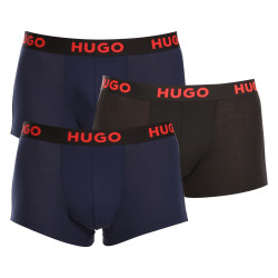 3PACK boxeri bărbați HUGO multicolori (50496723 406)