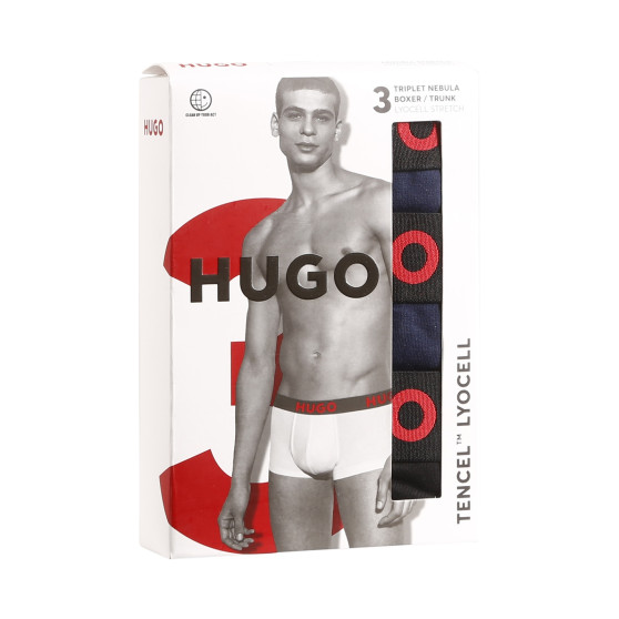 3PACK boxeri bărbați HUGO multicolori (50496723 406)