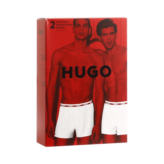 2PACK Boxeri largi bărbați HUGO albaștri (50497686 406)