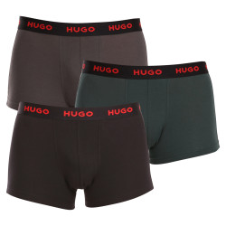 3PACK boxeri bărbați HUGO multicolori (50469766 303)