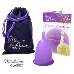 Cupa menstruală Me Luna Classic XL cu tulpină mov (MELU042)