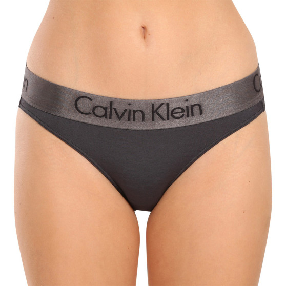 Chiloți damă Calvin Klein gri (F3764E-SBG)