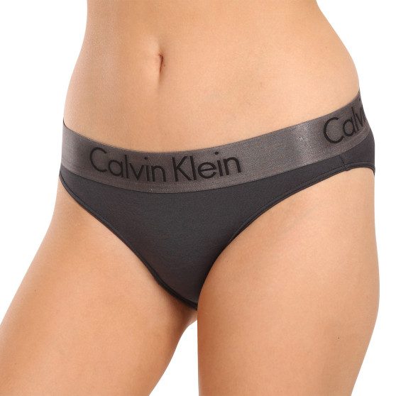 Chiloți damă Calvin Klein gri (F3764E-SBG)