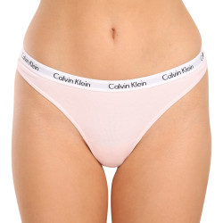 Tanga damă Calvin Klein roz (D1617A-2NT)