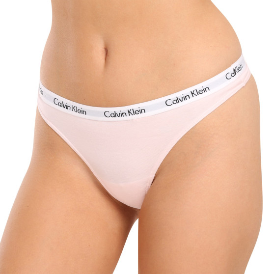 Tanga damă Calvin Klein roz (D1617A-2NT)