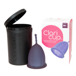 Cupa menstruală Claricup Violet 2 (CLAR07)
