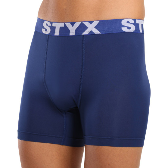 Boxeri funcționali pentru bărbați Styx albastru închis (W968)