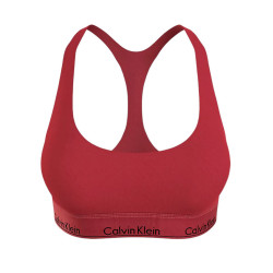 Sutien pentru femei Calvin Klein oversized roșu (QF7446E-XAT)