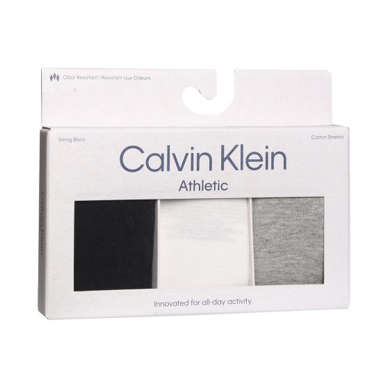 3PACK chiloți damă Calvin Klein multicolori (QD5071E-MPI)
