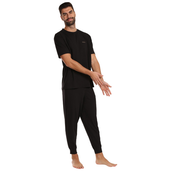 Pijama bărbați Calvin Klein neagră (NM2540E-UB1)