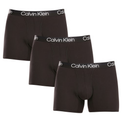 3PACK boxeri bărbați Calvin Klein negri (NB2971A-7VI)