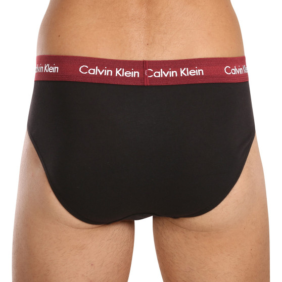 3PACK slipuri bărbați Calvin Klein negre (U2661G-H54)