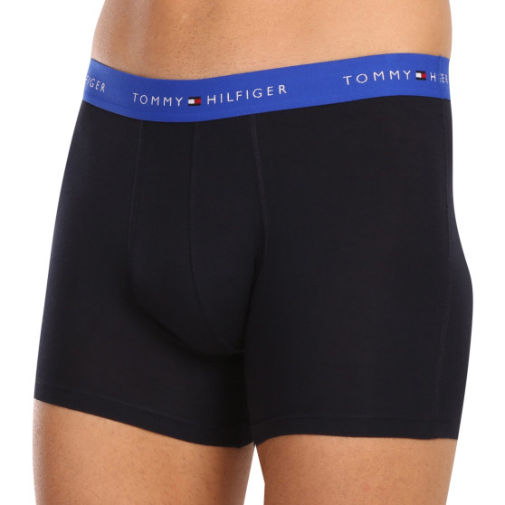 3PACK boxeri bărbați Tommy Hilfiger albastru închis (UM0UM02765 0RW)