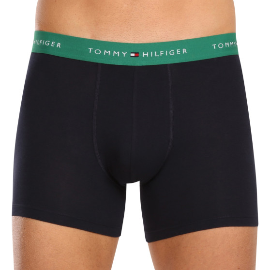 3PACK boxeri bărbați Tommy Hilfiger albastru închis (UM0UM02765 0RW)